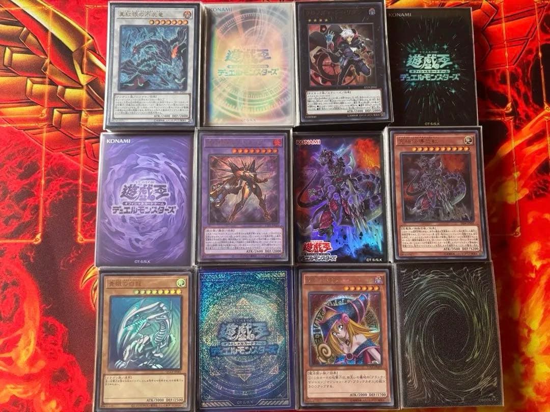 遊戯王デッキまとめ売り　青眼の白龍　ブラック・マジシャン・ガール　HERO 他