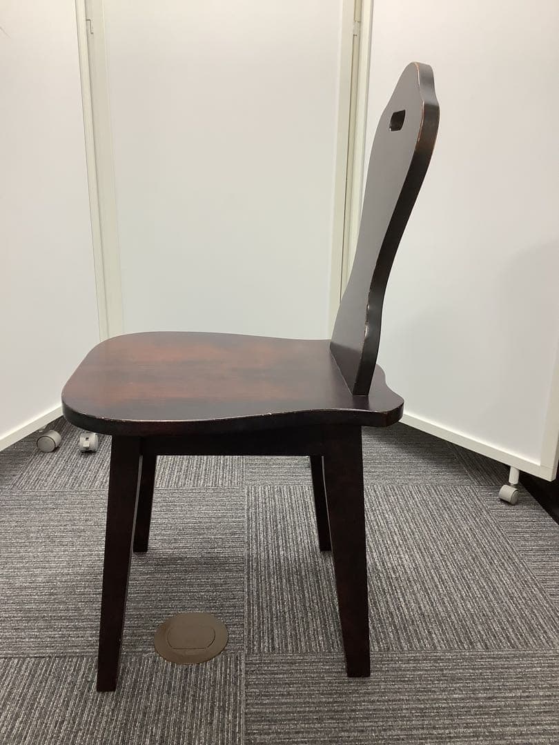 北海民芸 小椅子 ライティングビューロ用 ライティングデスク用 アンティーク家具