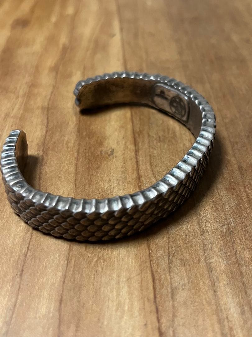 ナバホ ネイティブ ビンテージ バングル リンチシルバースミス ウィングロック