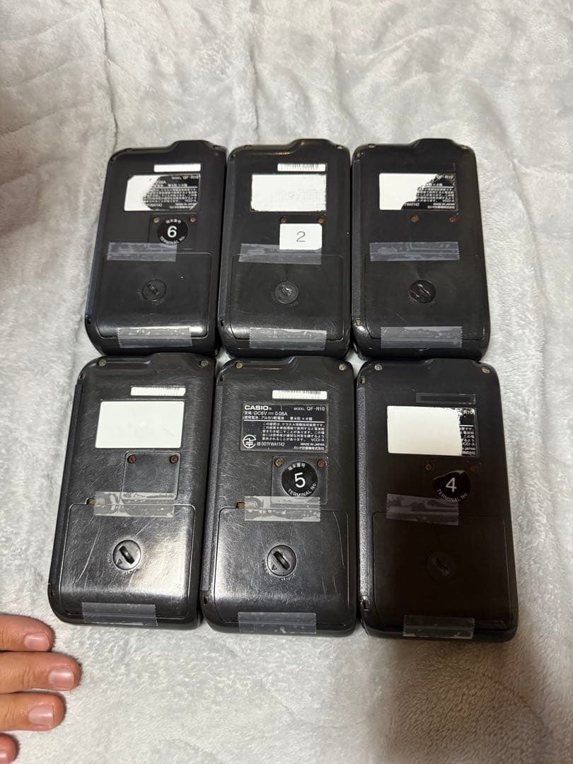 CASIO ハンディターミナル QF-R10 6台