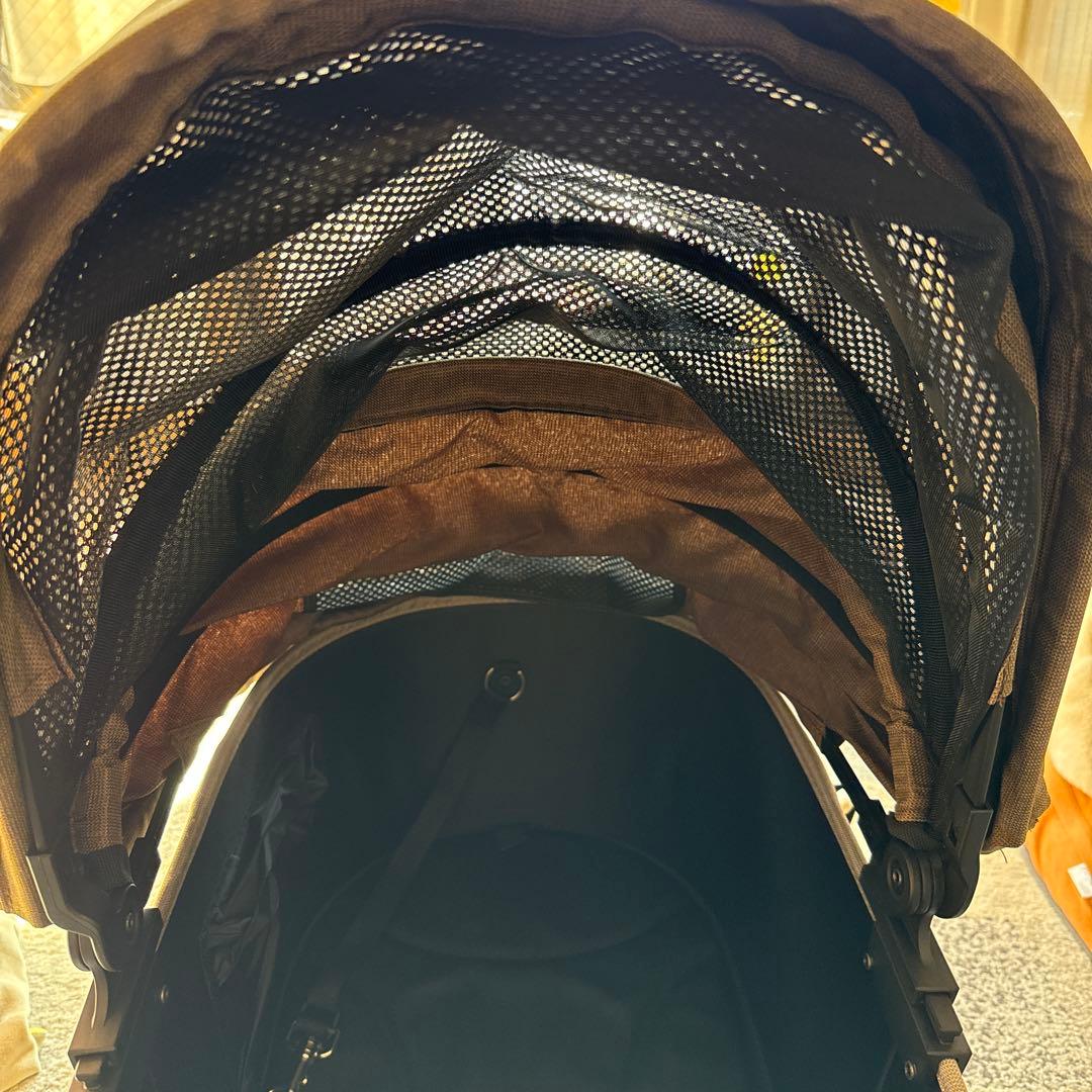 エアバギー ドーム3 ラージサイズコット単品　カカオ