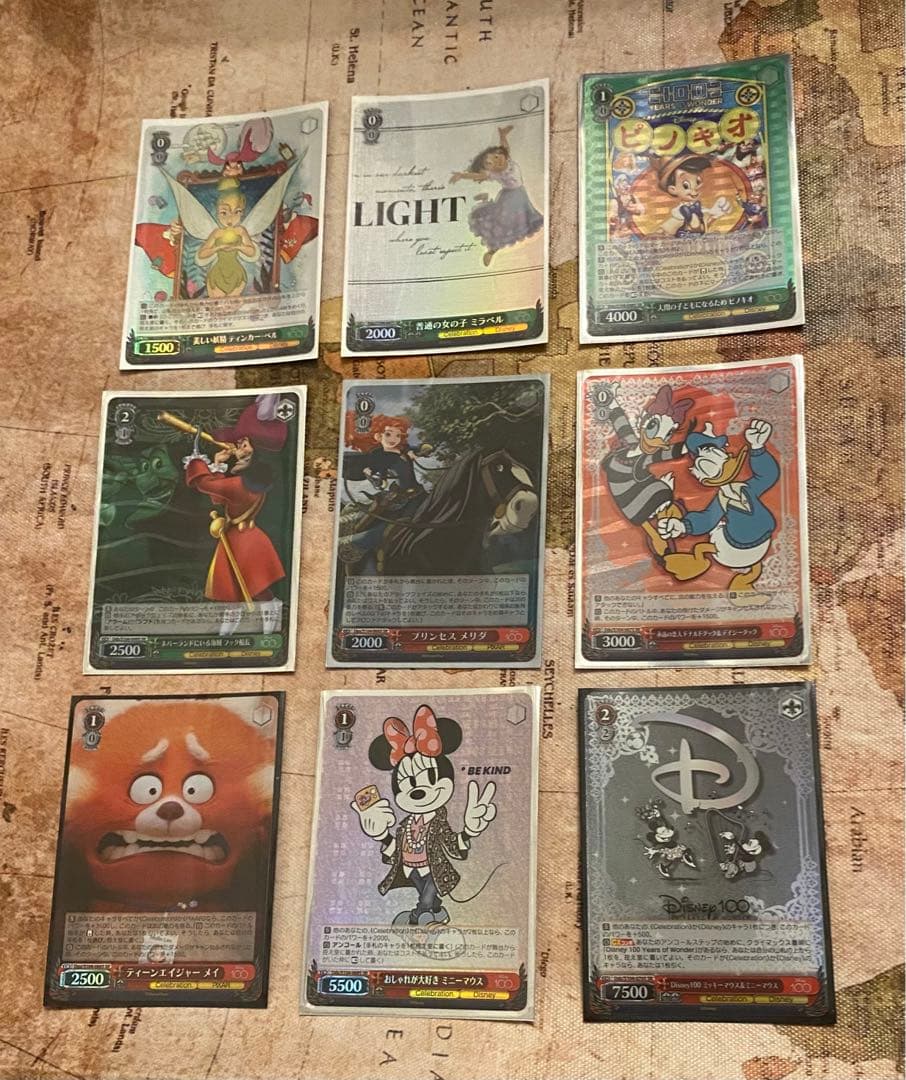 ヴァイスシュヴァルツ　disney100 SR 54種コンプセット　ディズニー