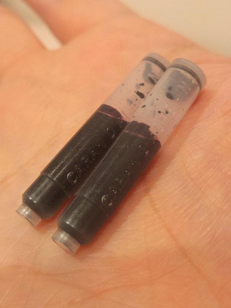 幸*雄様 ミ*ド様 カランダッシュ エクリドール レトロ パラジウムコート 万年