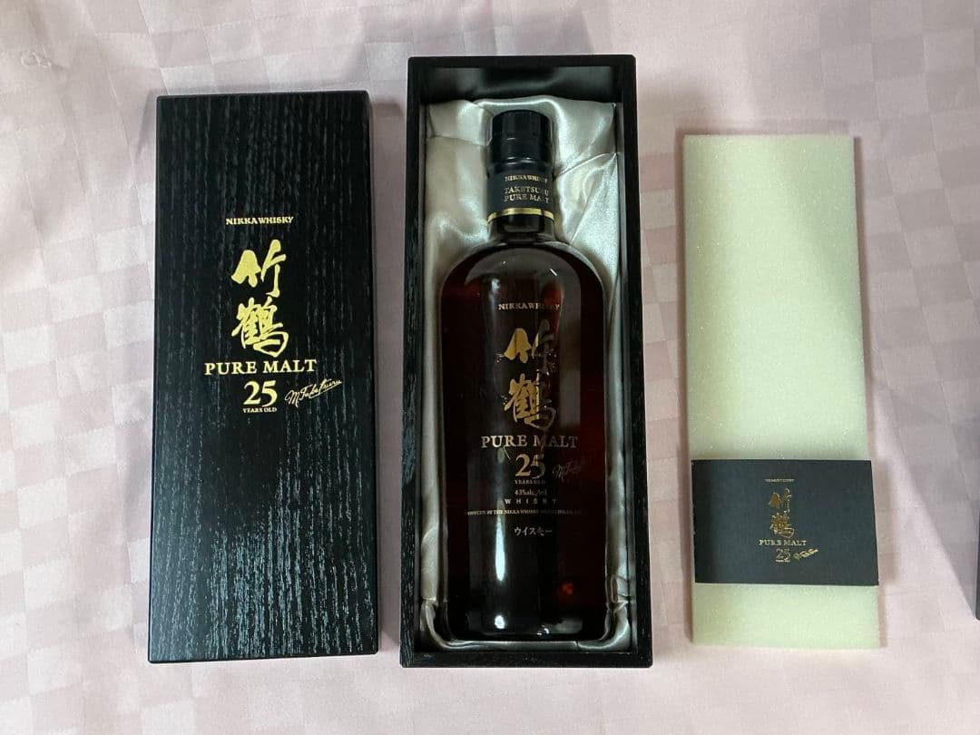 竹鶴 ピュアモルト 25年 700ml未開封
