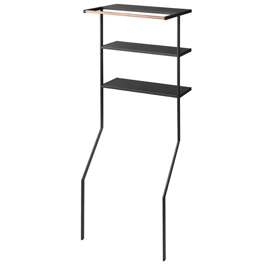 山崎実業 ランドリーシェルフ Yamazaki Tower ブラック