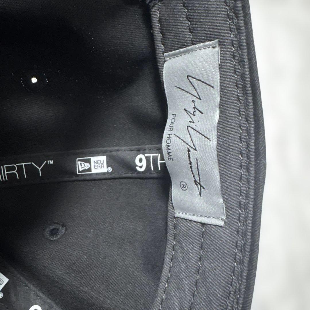 yohji yamamoto new era キャップ　smile logo