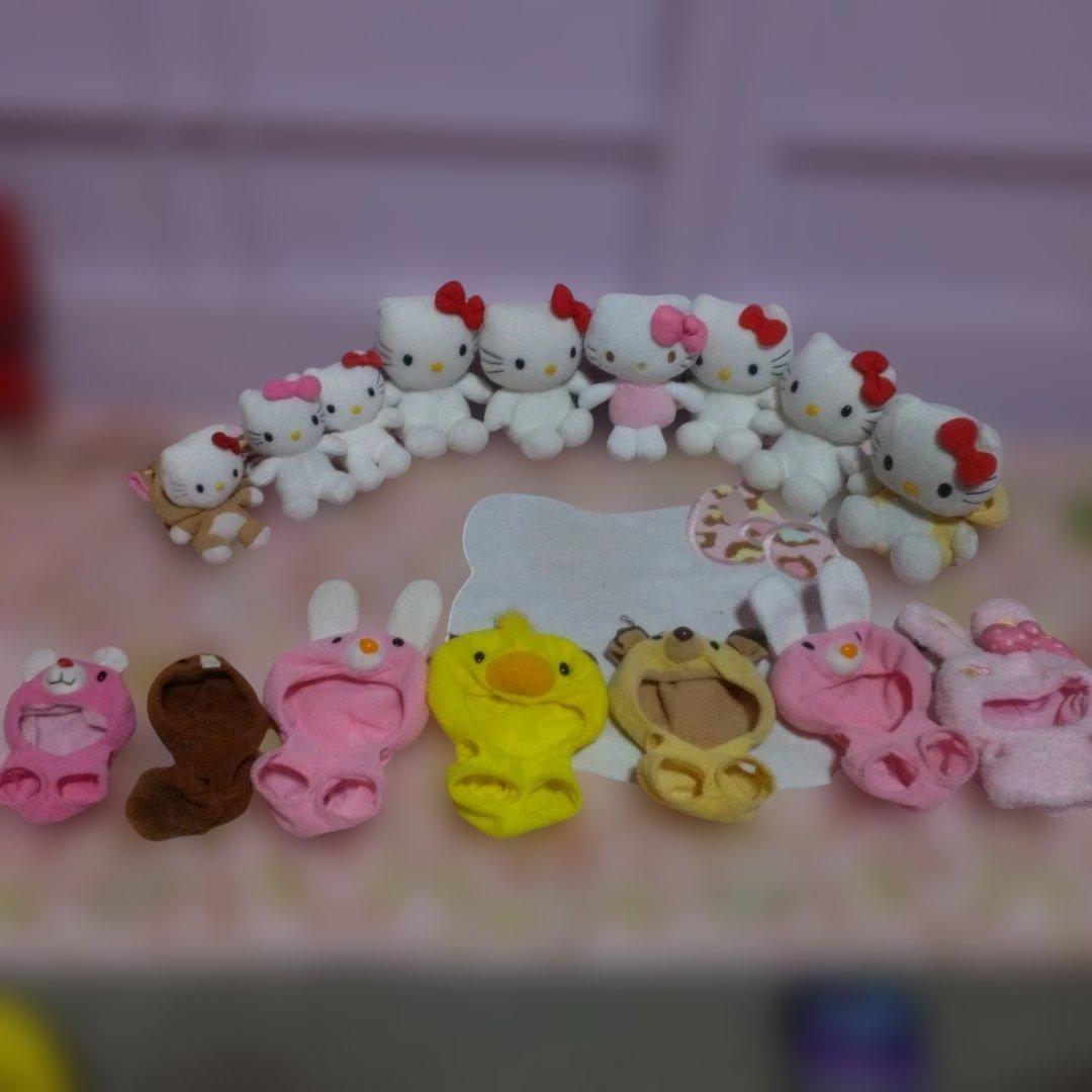 超激レア‼️レトロ‼️キティ 着ぐるみ‼️9 体セット‼️