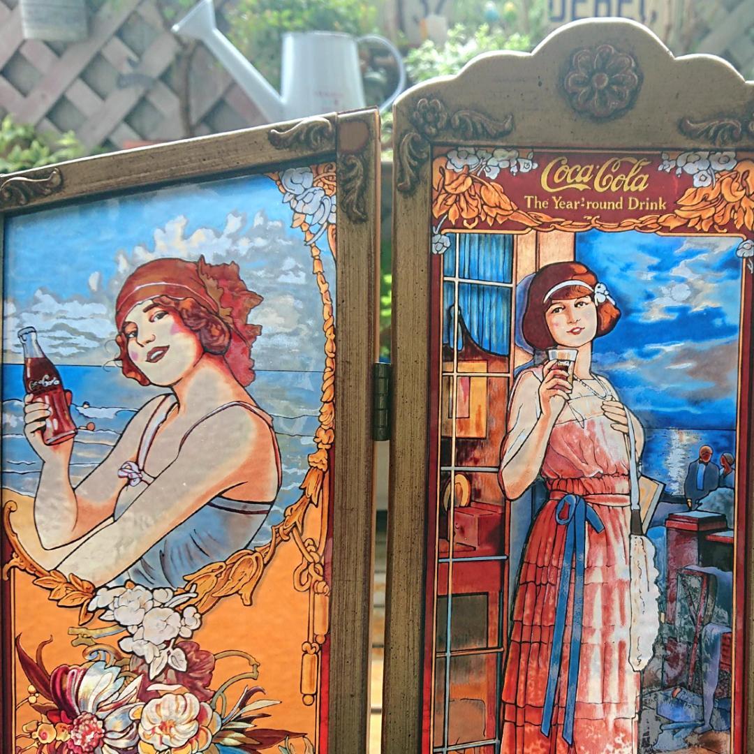 コカコーラ ステンドグラス Four Seasons1923年 グラスマスターズ