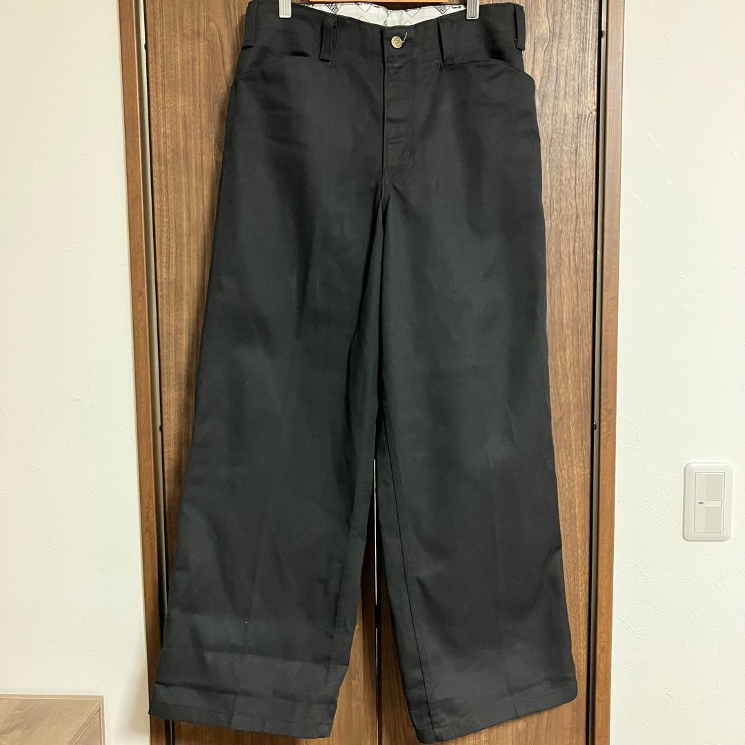 BEN DAVIS GORILLA CUT ブラックチノパン　W32