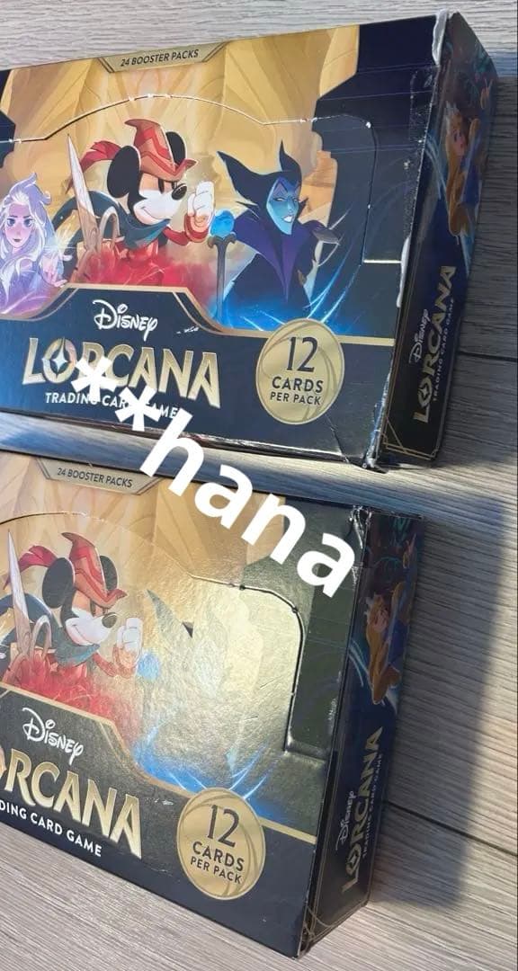 英語版 Lorcana BOX ロルカナ ファーストチャプター ボックス 海外