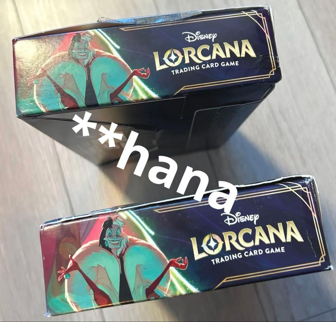 英語版 Lorcana BOX ロルカナ ファーストチャプター ボックス 海外