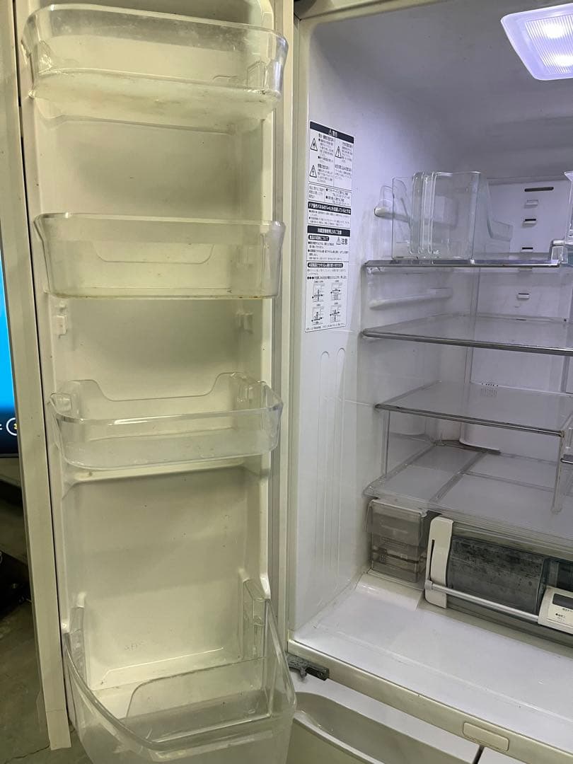 2012年式 517L 日立 6ドア冷蔵庫 R-SF52BM