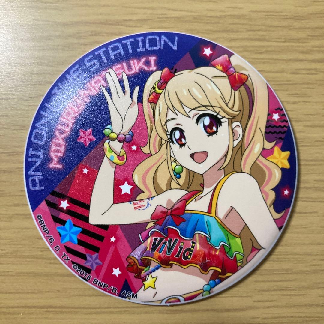 アイカツ アニONマグバッジ 夏樹みくる