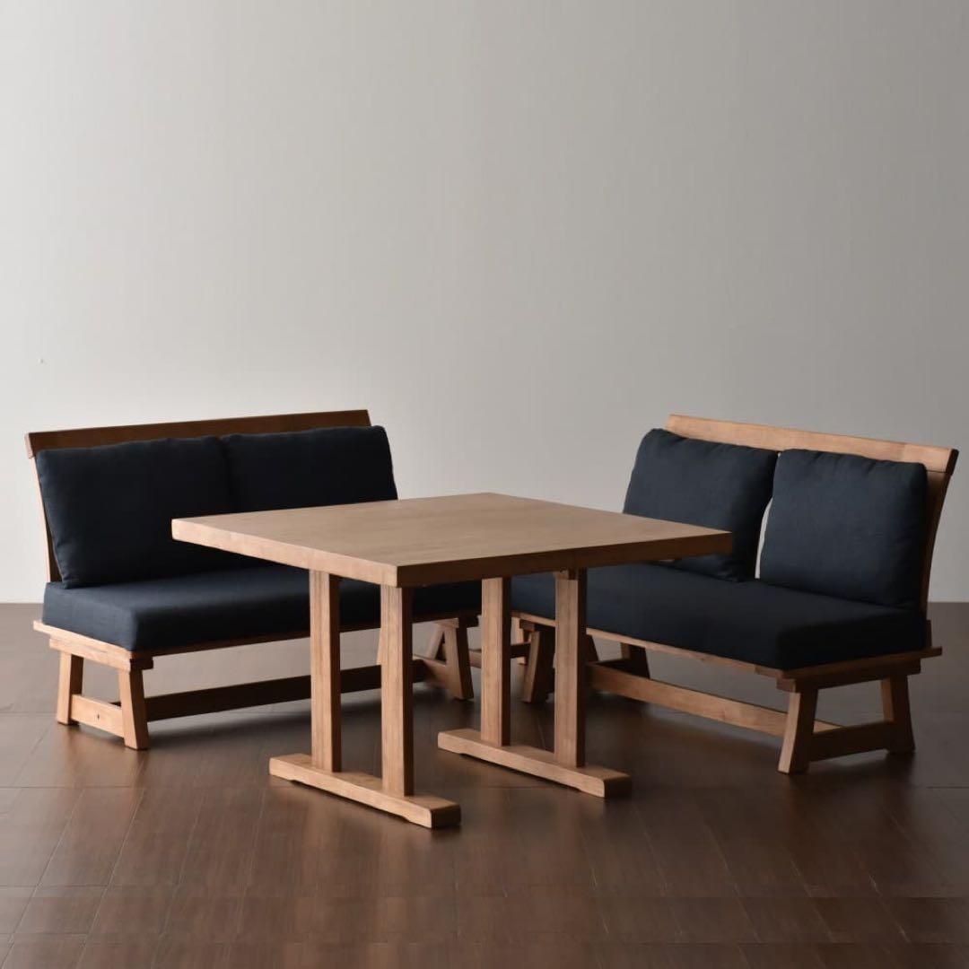 松田家具　SABO ダイニングセット③2Pチェア