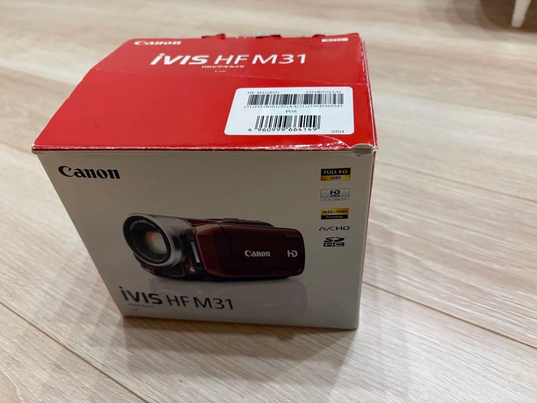 動作確認済み　Canon IVIS HF M31 ビデオカメラ本体　付属品付き