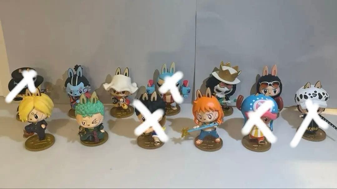 ⭐️袋未開封⭐️THE MONSTERS×ONE PIECE⭐️フィギュア⭐️7体⭐️