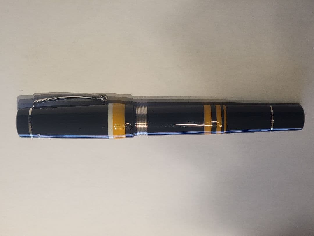 [週末限定値下]DELTA SOLARIS イエロー 万年筆 B/14K