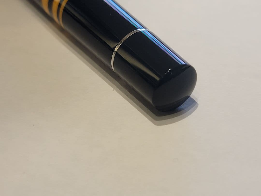 [週末限定値下]DELTA SOLARIS イエロー 万年筆 B/14K