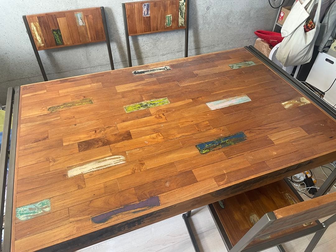 d-bodhi ダイニングテーブルセット/4点