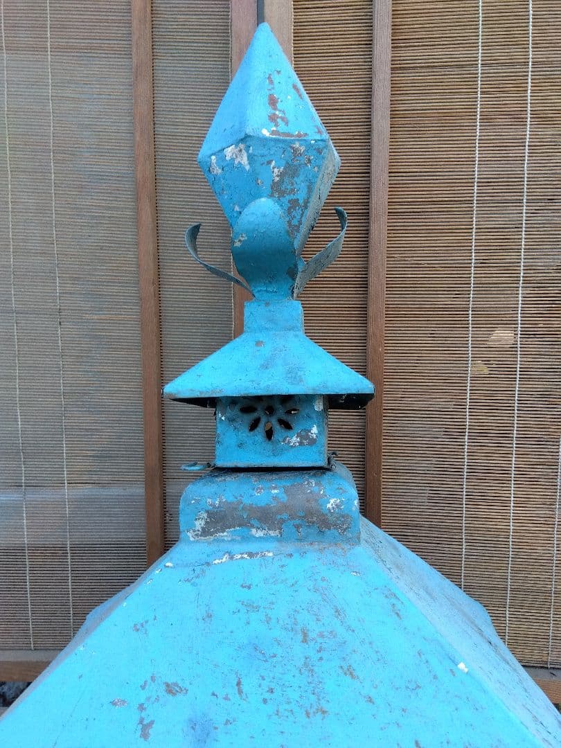 ♪昔のブリキ製の燈籠