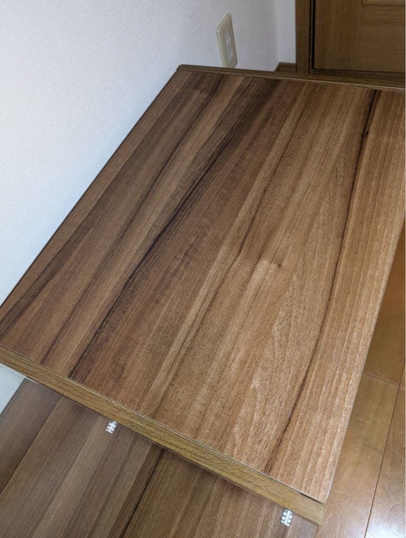 ■送料込■LOWYA ドレッサー ローテーブル コスメ台 鏡化粧センターテーブル