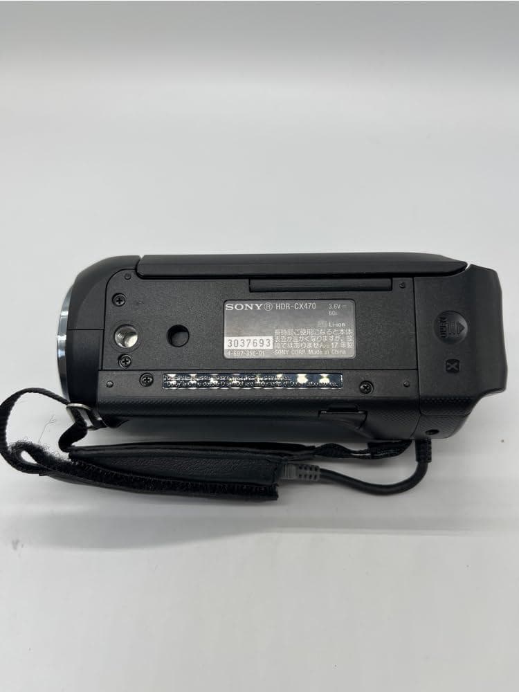 【美品】SONY ソニー HDR-CX470 B Handycam ビデオカメラ