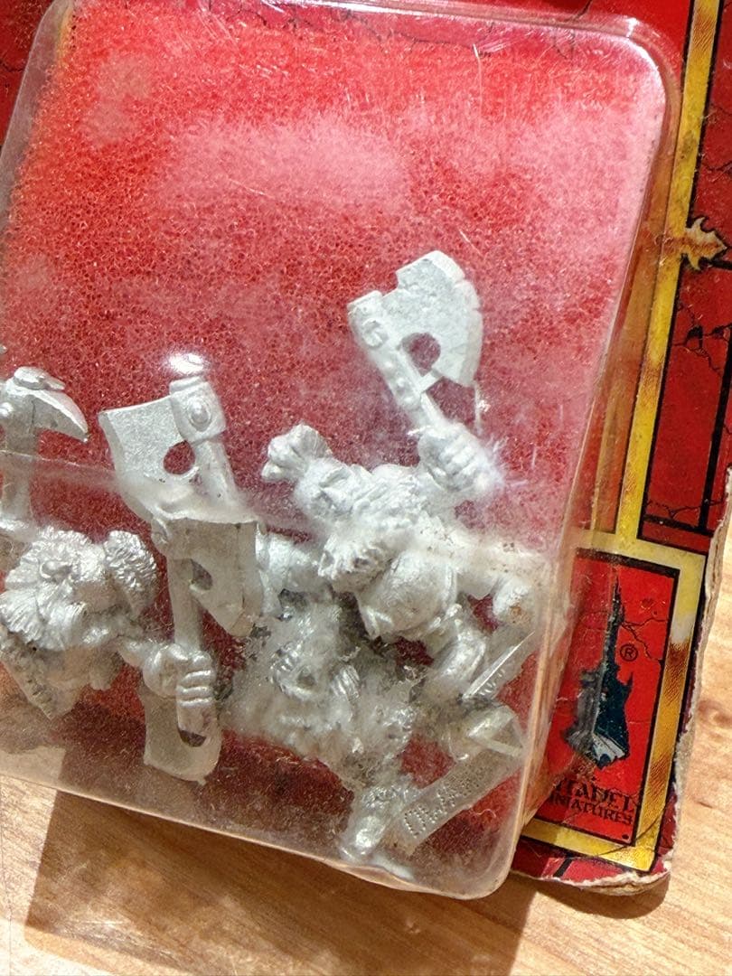 未開封　WARHAMMER ウォーハンマー　メタル　フィギュア　ドワーフ