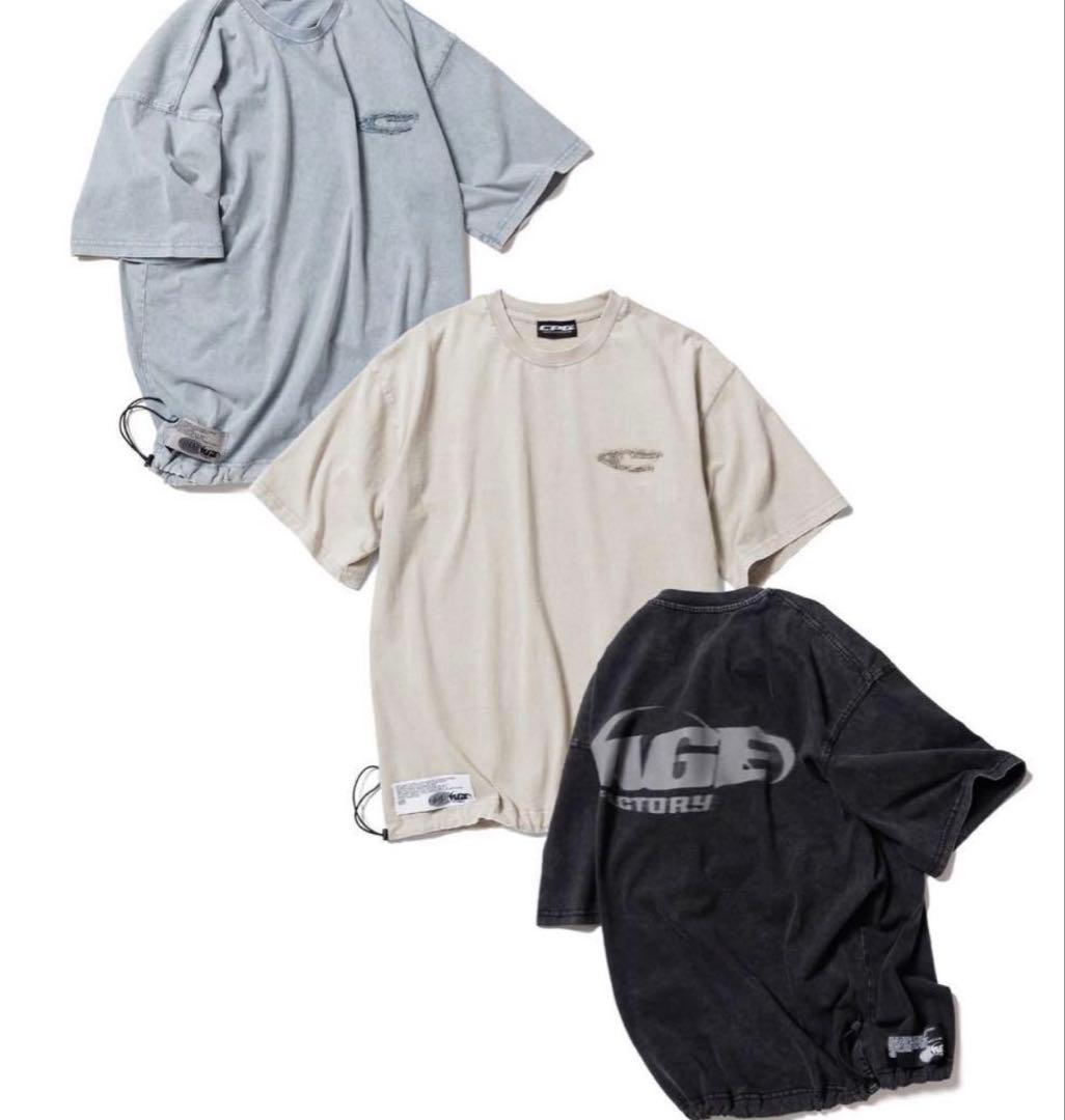 Age Factory × CPGコラボ Tシャツ 黒 XXL