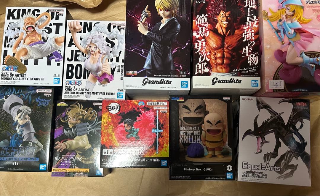 プライズフィギュアまとめ売りワンピース ハンターハンター ヒロアカ 遊戯王