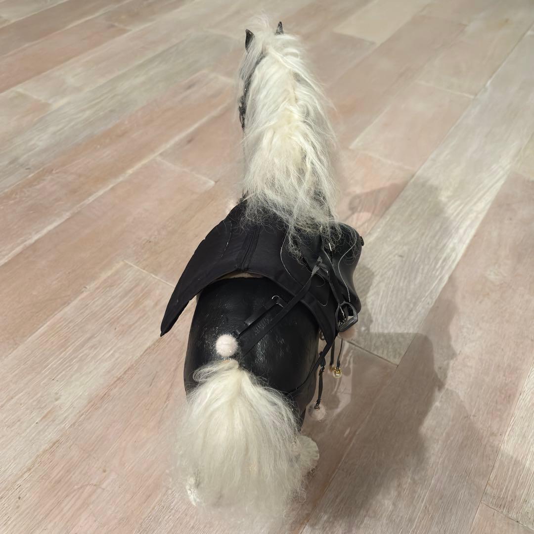 リアル　BIGサイズ　馬　シャイヤー　輓馬　フィギュア