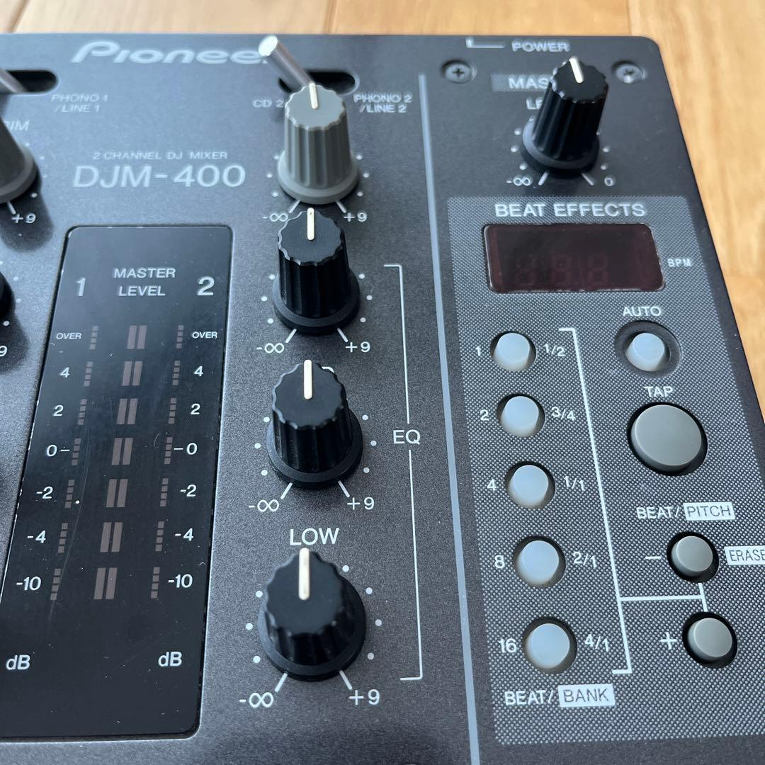 美品　Pioneer DJM-400 動作確認済み