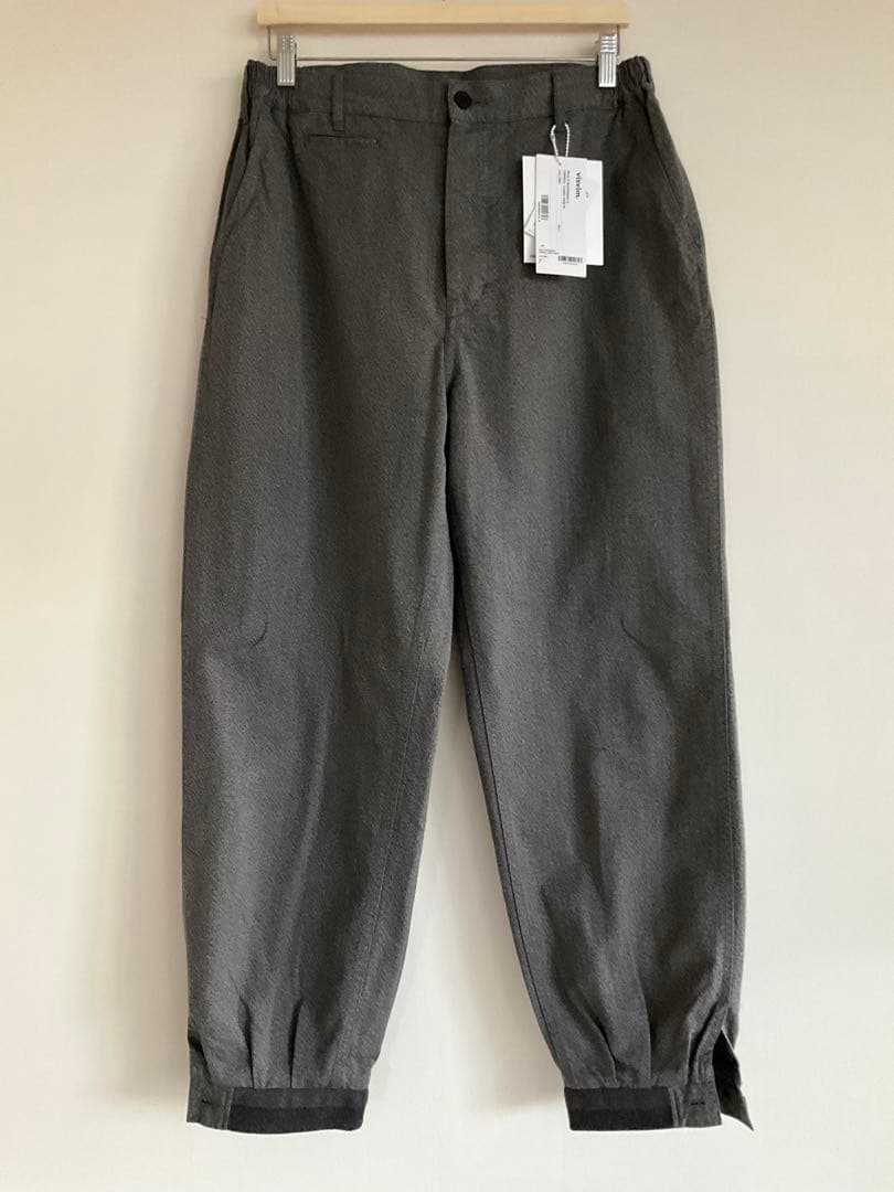 Visvim FW24 CARROL CHINO PANTS GREY2 タグ付