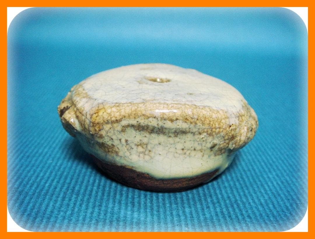 370『蟹 水滴』陶器　/骨董品 古美術 アンティーク 古玩