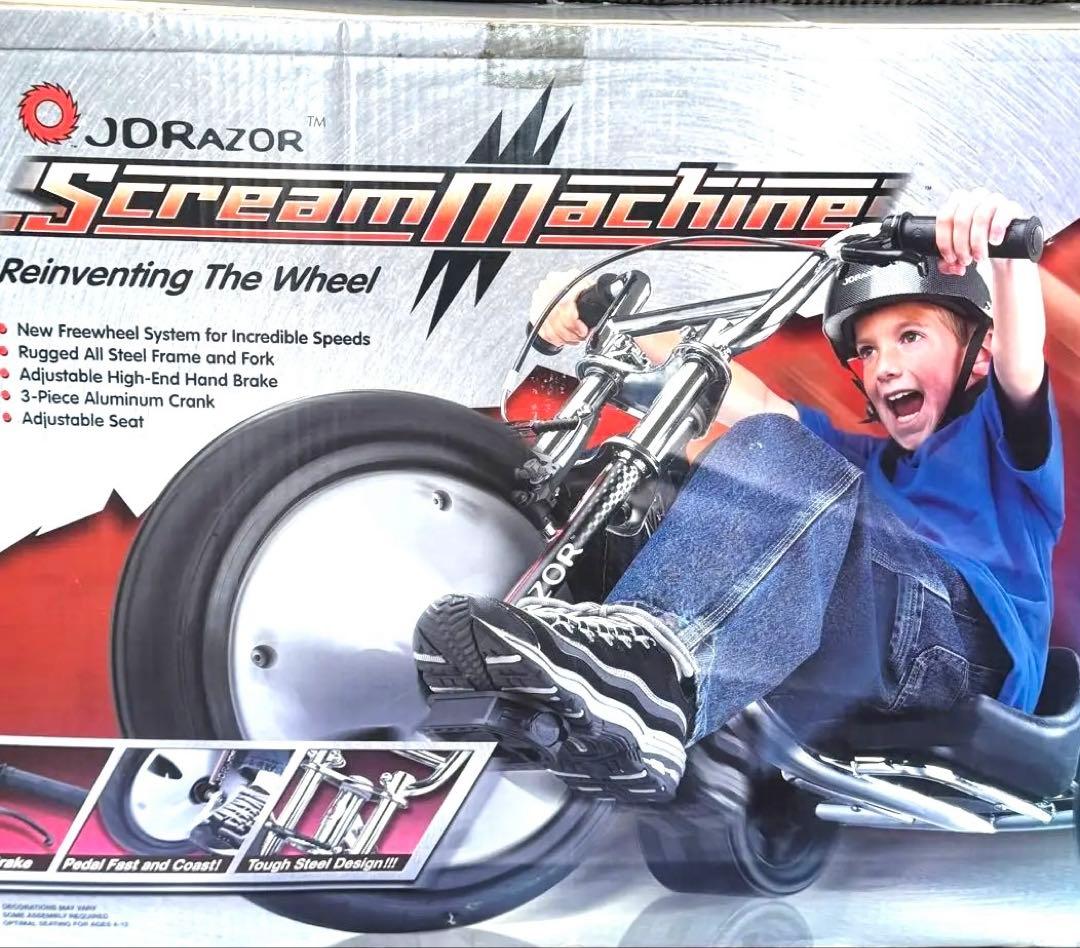 新品★JD RAZOR SCREAM MACHINE 三輪車 ★レトロ