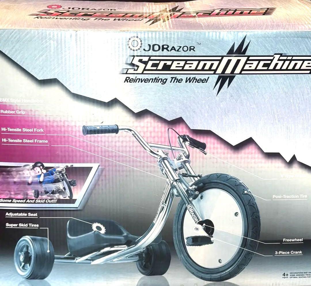 新品★JD RAZOR SCREAM MACHINE 三輪車 ★レトロ