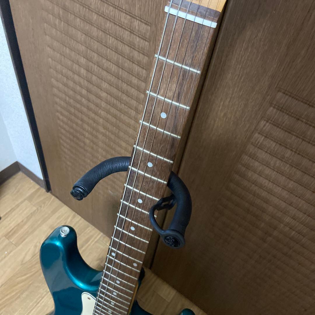 Faster エレキギター グリーン