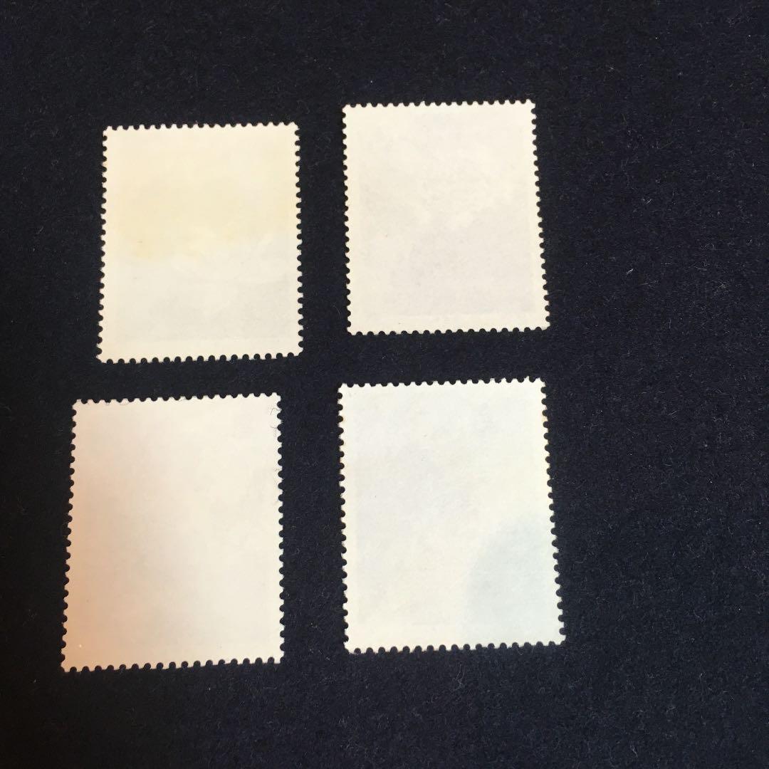 中国切手 T 54 4枚セット
