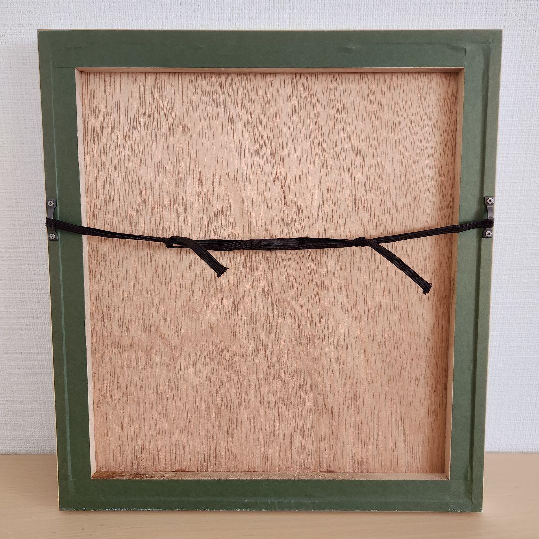 【原画】橋本不二子 パステル画 直筆サイン