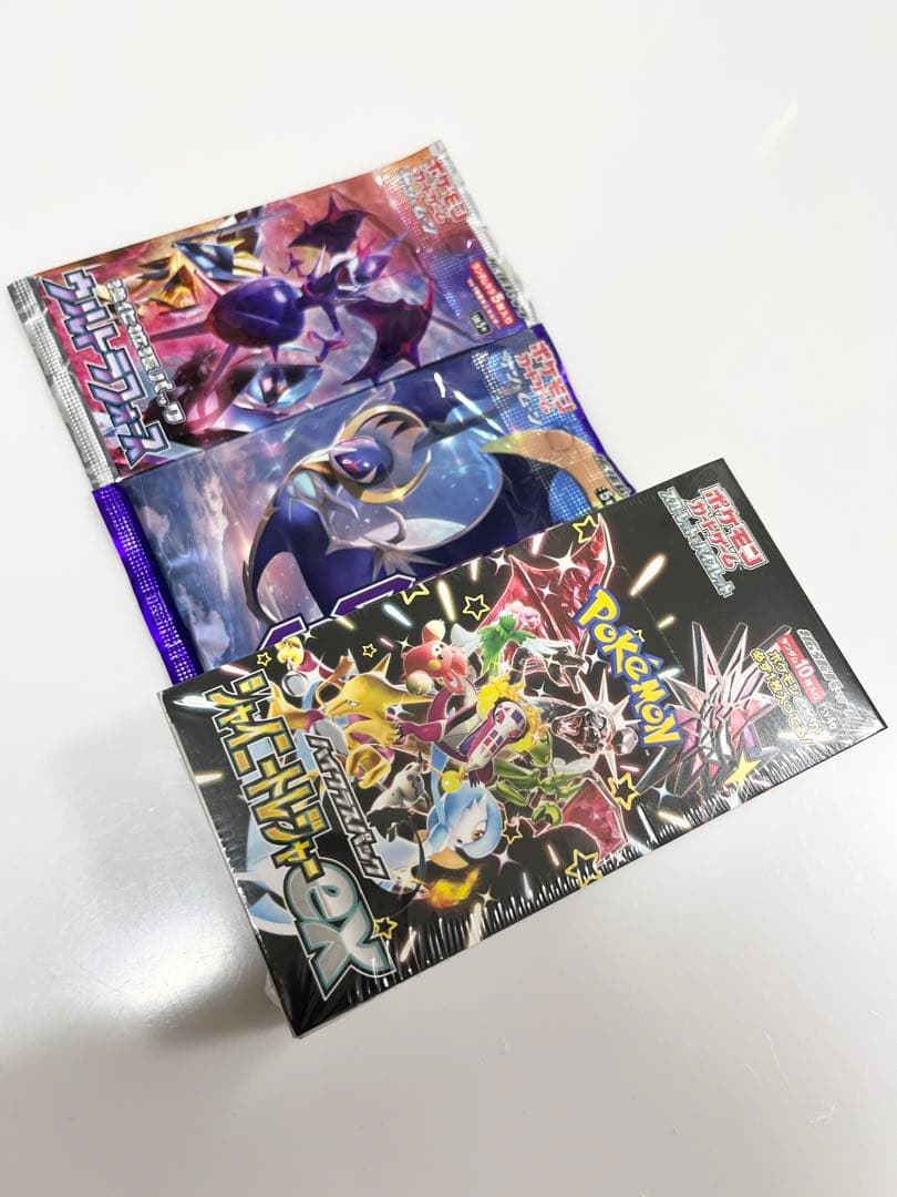 ポケモンカード未開封シャイニートレジャーexウルトラフォースコレクションムーン