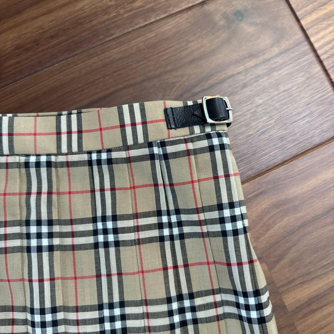 【虎】BURBERRYLondon バーバリーロンドン　チェック柄スカート