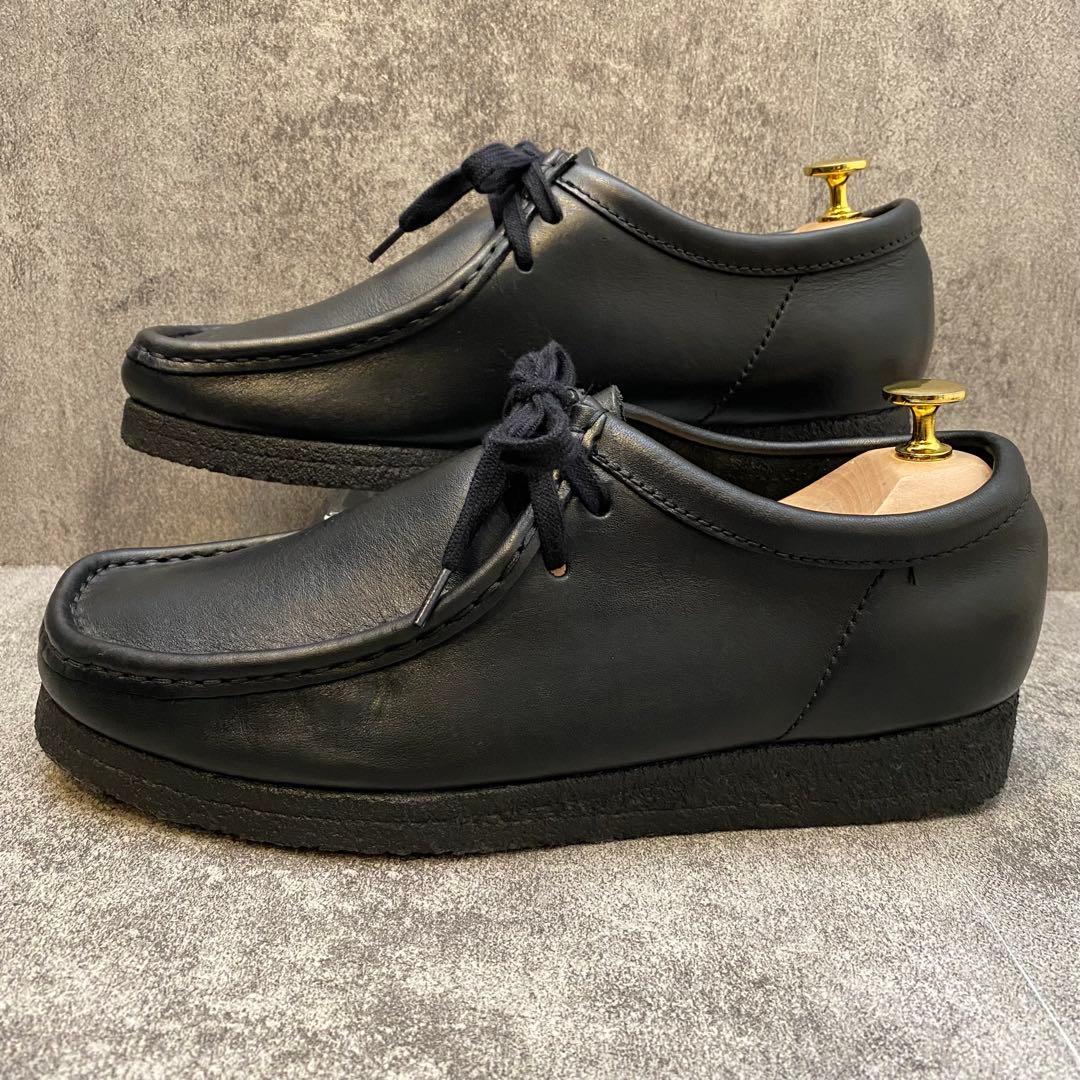 ✨美品✨クラークス CLARKS ワラビー レザー【25】ブラック