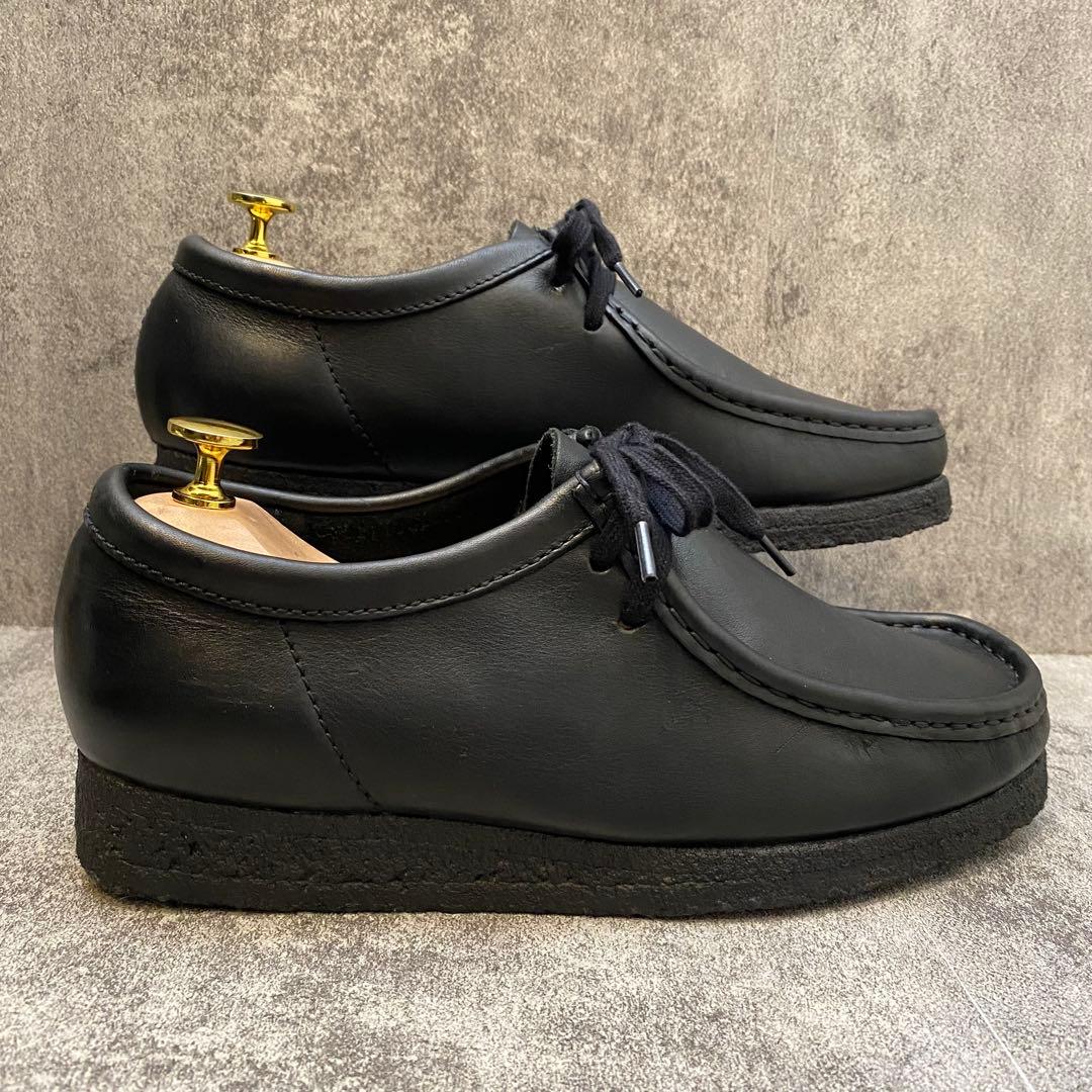 ✨美品✨クラークス CLARKS ワラビー レザー【25】ブラック