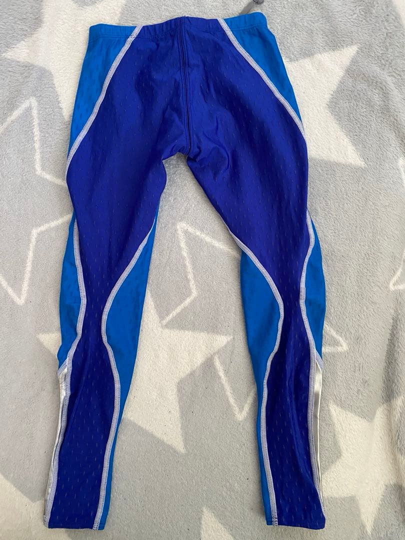 希少　arena ロング競泳水着　メンズ　サイズS ブルー