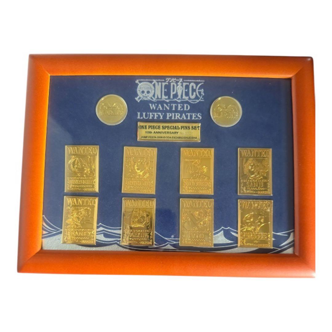 【珍しい】ONE PIECE ルフィ海賊団 ピンズセット 10周年
