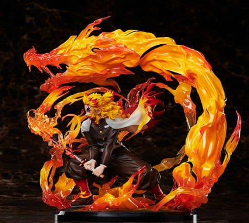 鬼滅の刃 煉獄杏寿郎-炎の呼吸 奥義 玖ノ型・煉獄-1/8スケールフィギュア