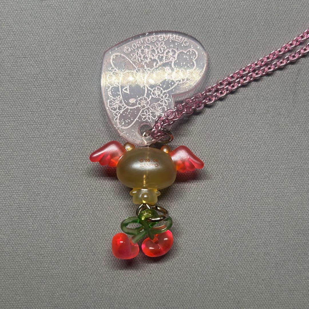 サンリオ　シナモエンジェルス　アズキ　モカ　シフォン　ネックレス　2006