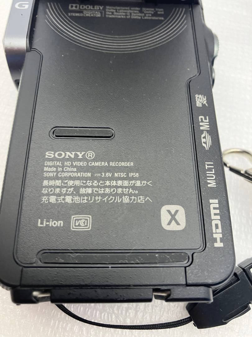 美品 希少SONY 防水デジタルHDビデオカメラレコーダー HDR-GWP88