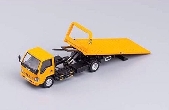 いすゞエルフ レッカー車　1/64 イエロー