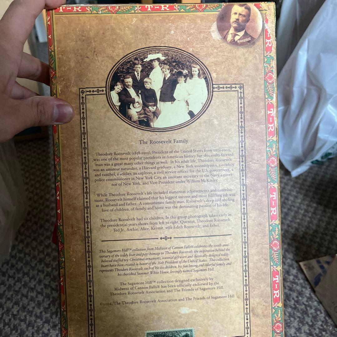 クリスマス テディベア 未使用