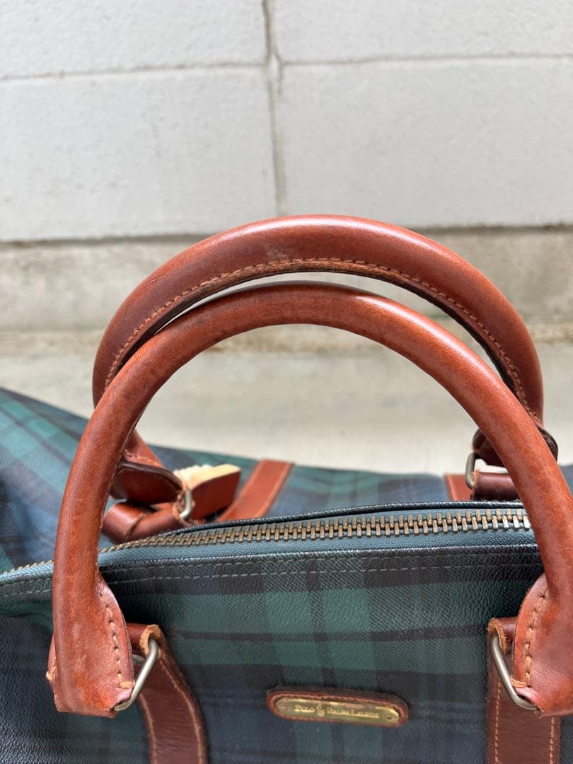 美品　POLO Ralph Lauren ボストンバッグ　ブラックウォッチ